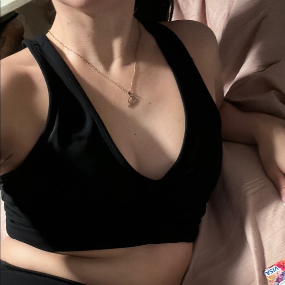 ALO Yoga Black Wild Thing Sports Bra